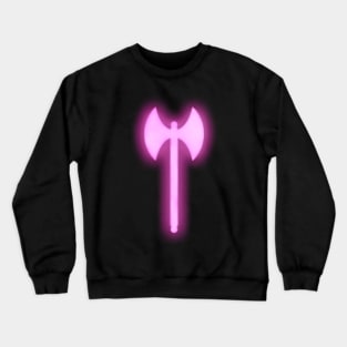 Spiritual Weapon (Pink Greataxe) Crewneck Sweatshirt